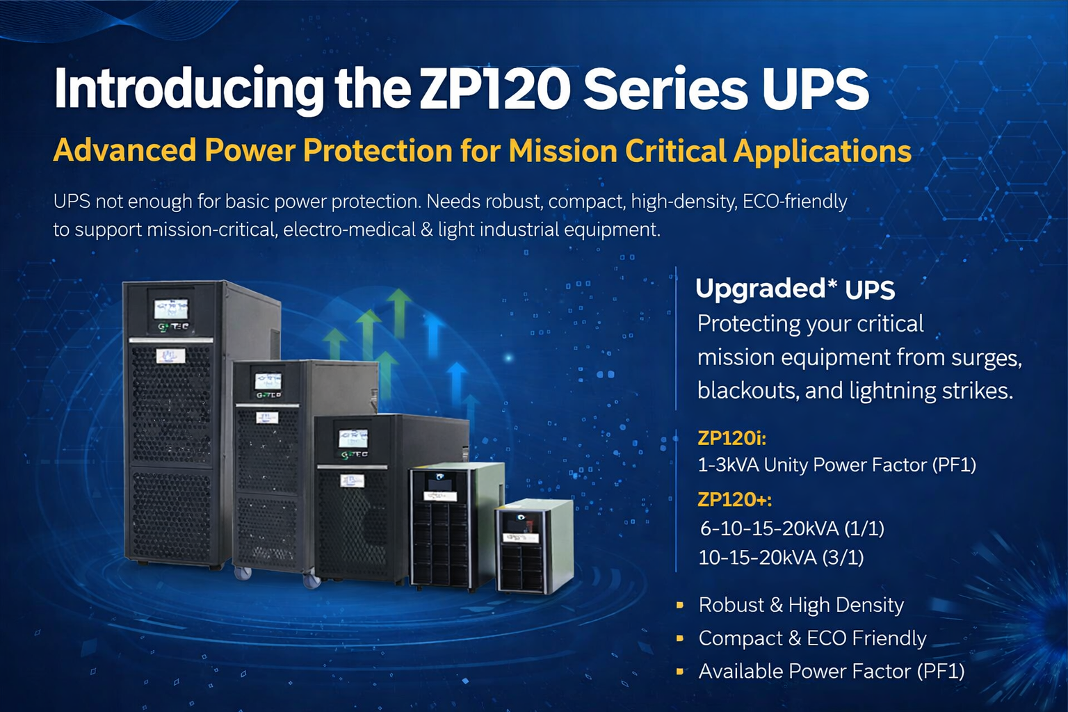 G-TEC ZP120 Series UPS